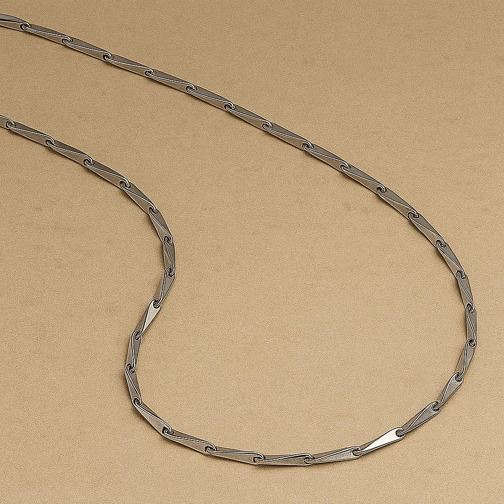 Elegant 925 Silver Link Chain