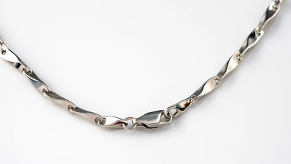 925 Silver Twisted Link Unisex Chain