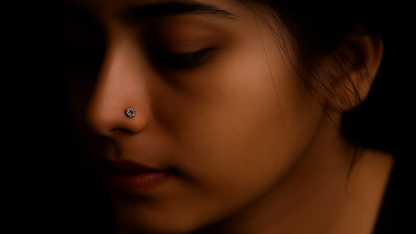 Queen’s Floral Charm Nosepin