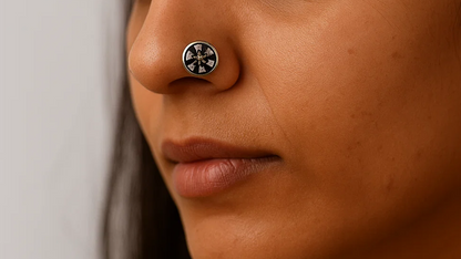 Heart Bloom 925 Nosepin