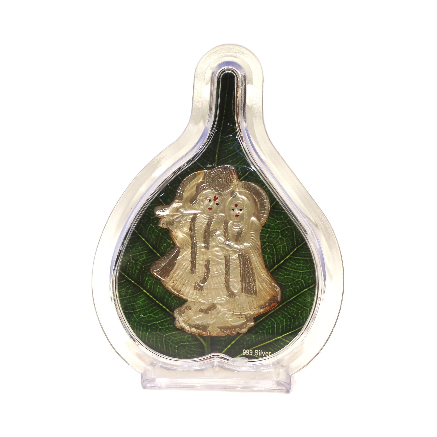 Pure Silver Radha Krishna Idol