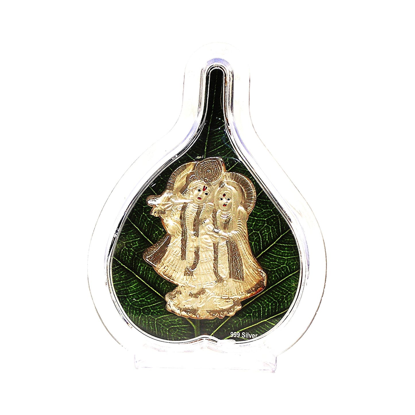 Pure Silver Radha Krishna Idol