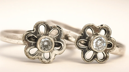 Daisy Bloom 925 Silver Toe Ring