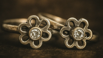 Daisy Bloom 925 Silver Toe Ring