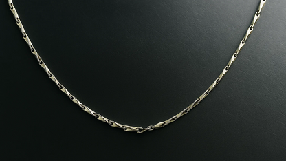 925 Silver Twisted Link Unisex Chain