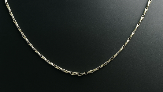 925 Silver Twisted Link Unisex Chain