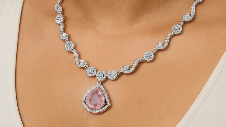 Eternal Bloom Sterling Silver Necklace